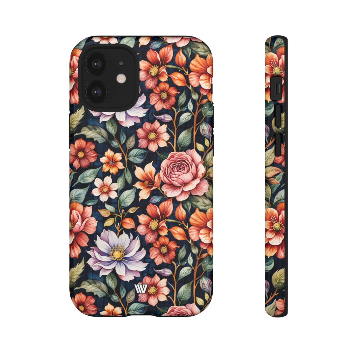 Night Bloom Bouquet Tough Phone Case – iPhone 12 Mini, Glossy