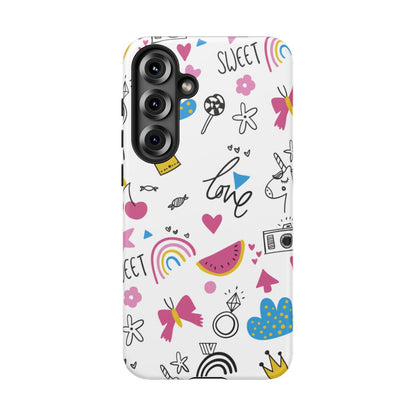 Sweet Love Tough Phone Case – Samsung Galaxy S25 Plus, Matte