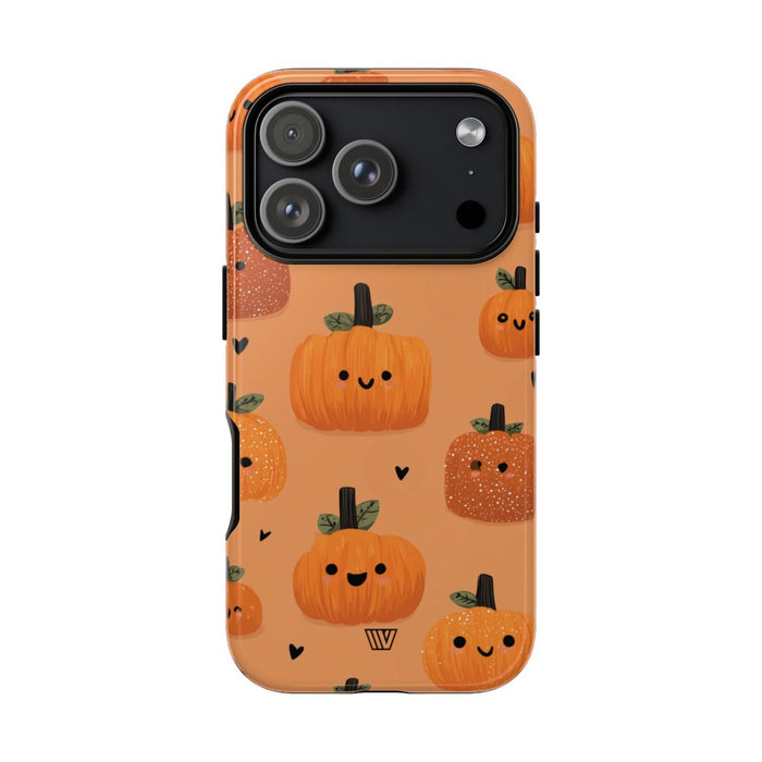Fall Pumpkins Tough Phone Case – iPhone 18 Pro, Glossy