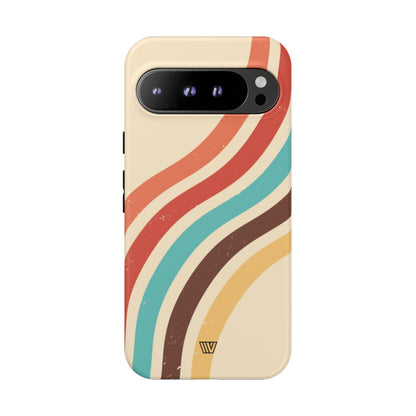Vintage Stripe Tough Phone Case – Google Pixel 9 Pro XL, Matte