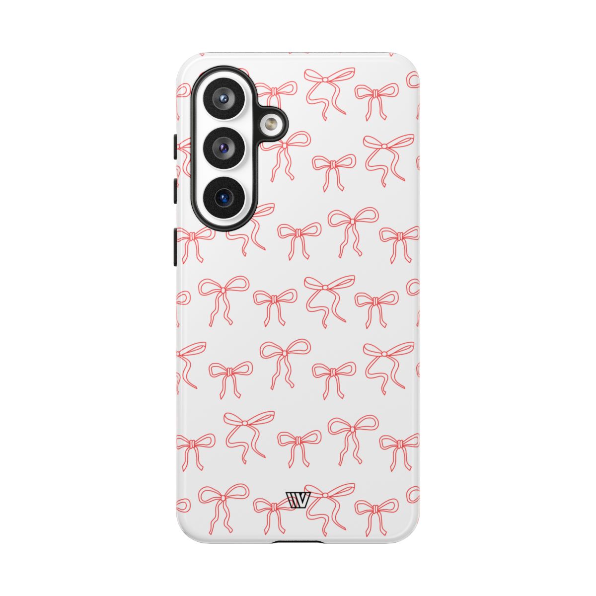 Red Ribbon Charm Tough Phone Case – Samsung Galaxy S26 Plus, Glossy