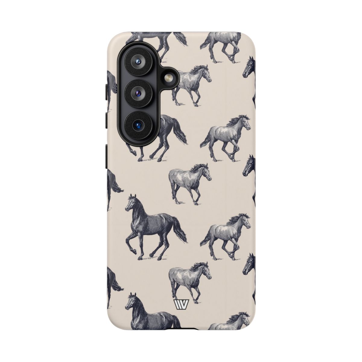 Horse Sketches Tough Phone Case – Samsung Galaxy S26, Matte