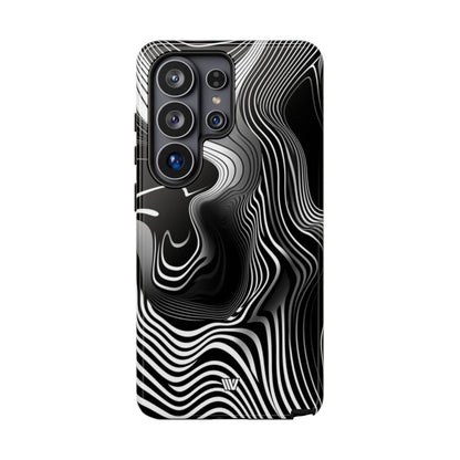 Abstract Zebra Stripes Tough Phone Case – Samsung Galaxy S26 Ultra, Glossy