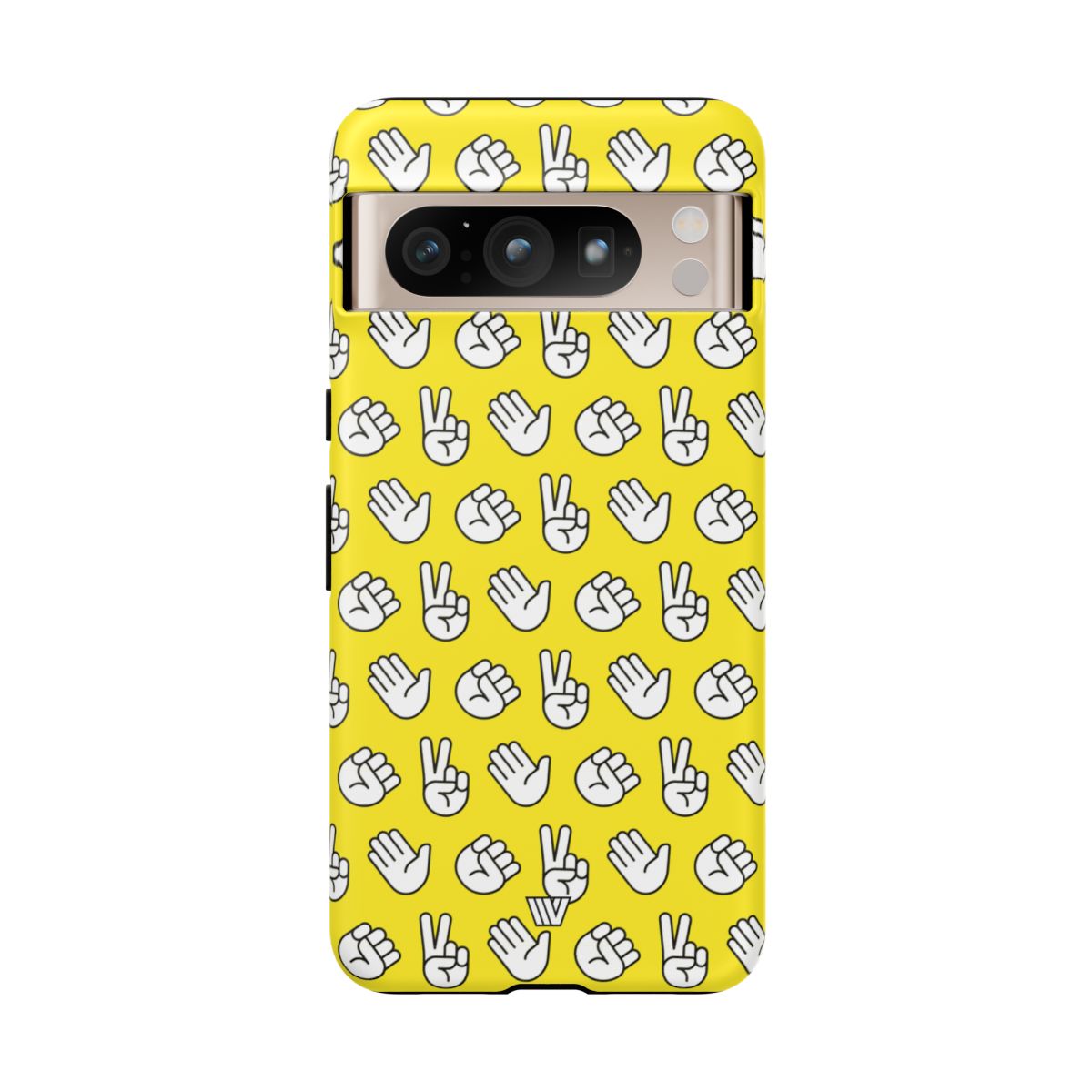 Rock Paper Scissors Tough Phone Case – Google Pixel 8 Pro, Matte