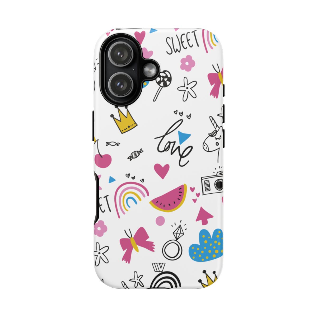 Sweet Love Tough Phone Case – iPhone 17, Matte