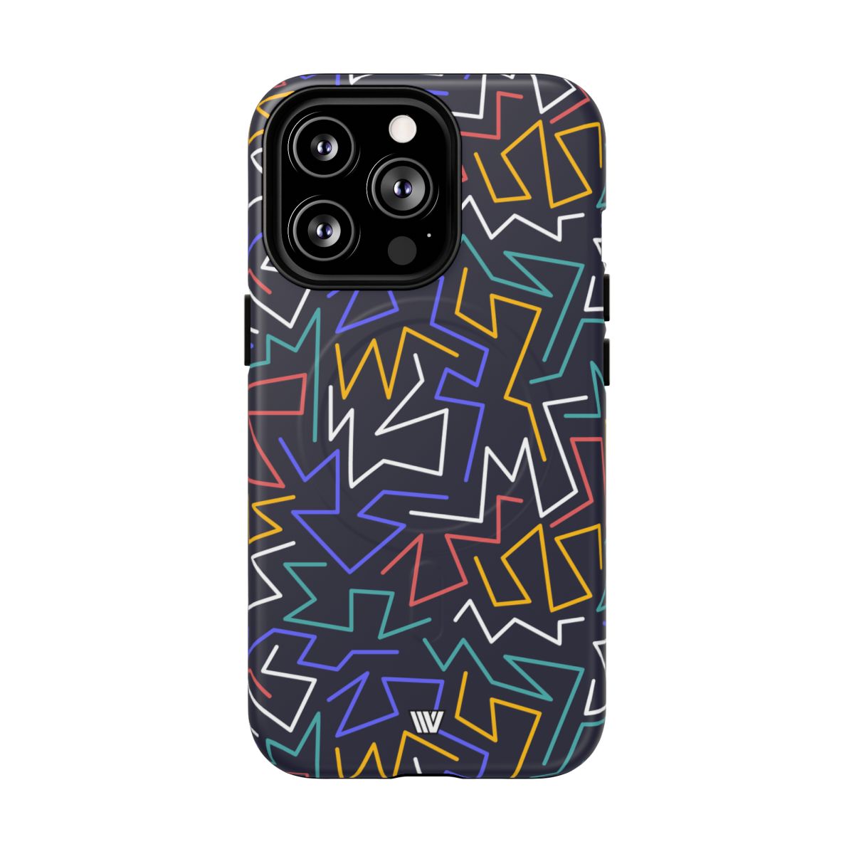 Zigzag Night MagSafe Tough iPhone Case – iPhone 13 Pro, Matte