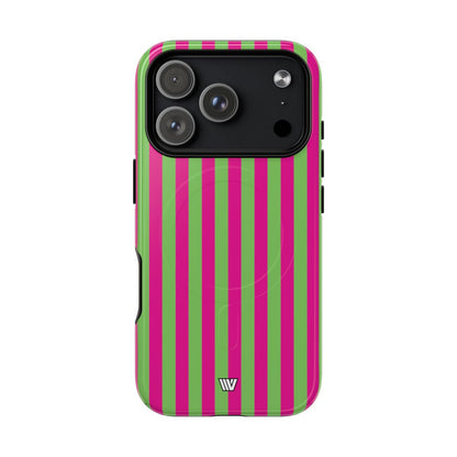 Watermelon Stripe MagSafe Tough iPhone Case – iPhone 18 Pro, Glossy