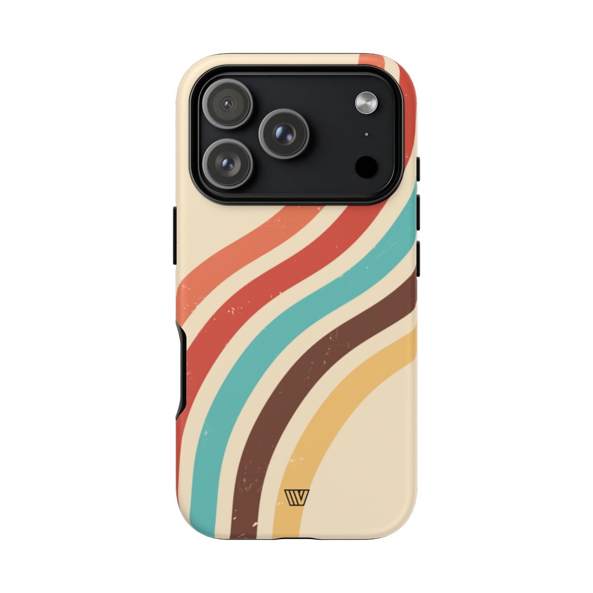 Vintage Stripe Tough Phone Case – iPhone 17 Pro, Matte