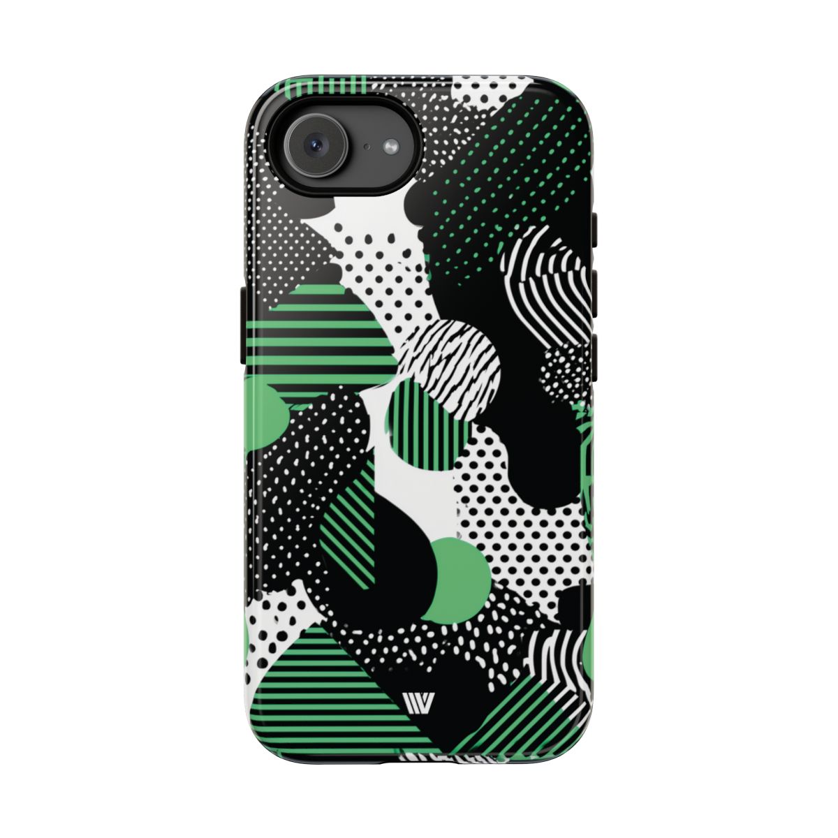 Pattern Clash Tough Phone Case – iPhone 17e, Glossy