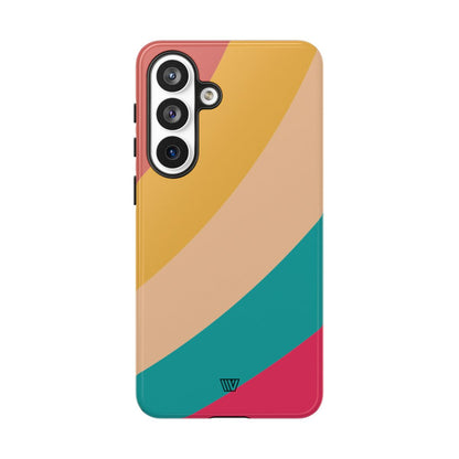 Summer by the Sea Rainbow Tough Phone Case – Samsung Galaxy S26 Plus, Glossy