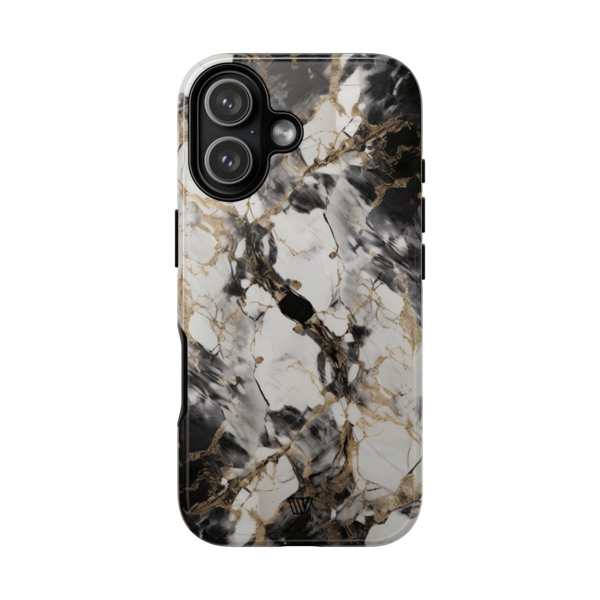 Marble Tough Phone Case – iPhone 17, Glossy