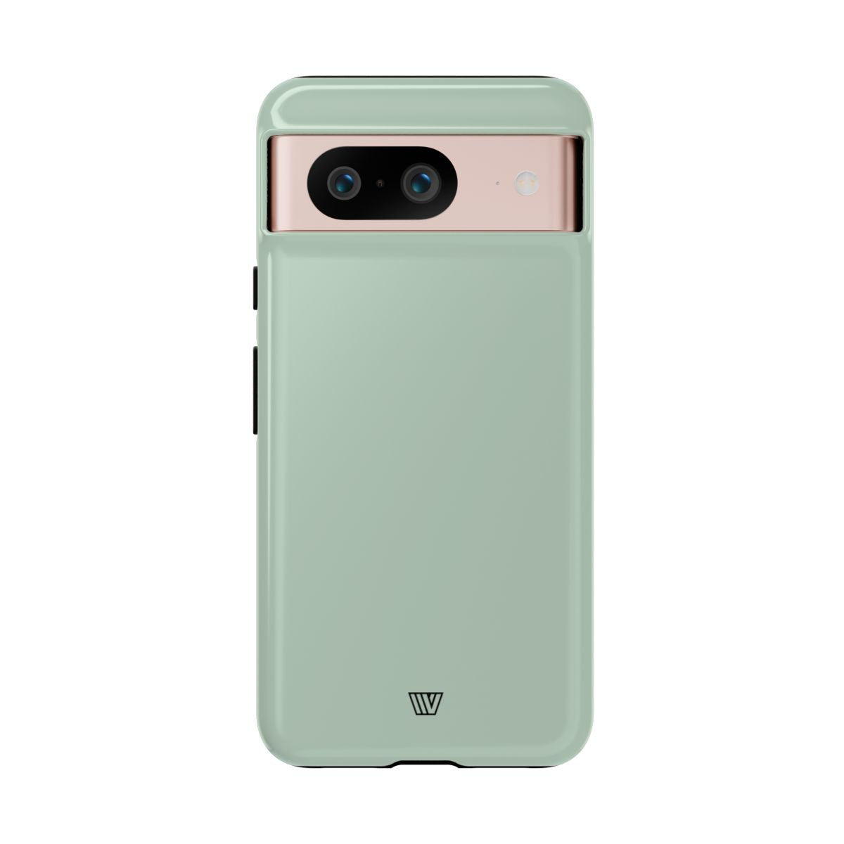 Pastel Green Solid Tough Phone Case – Google Pixel 8, Glossy