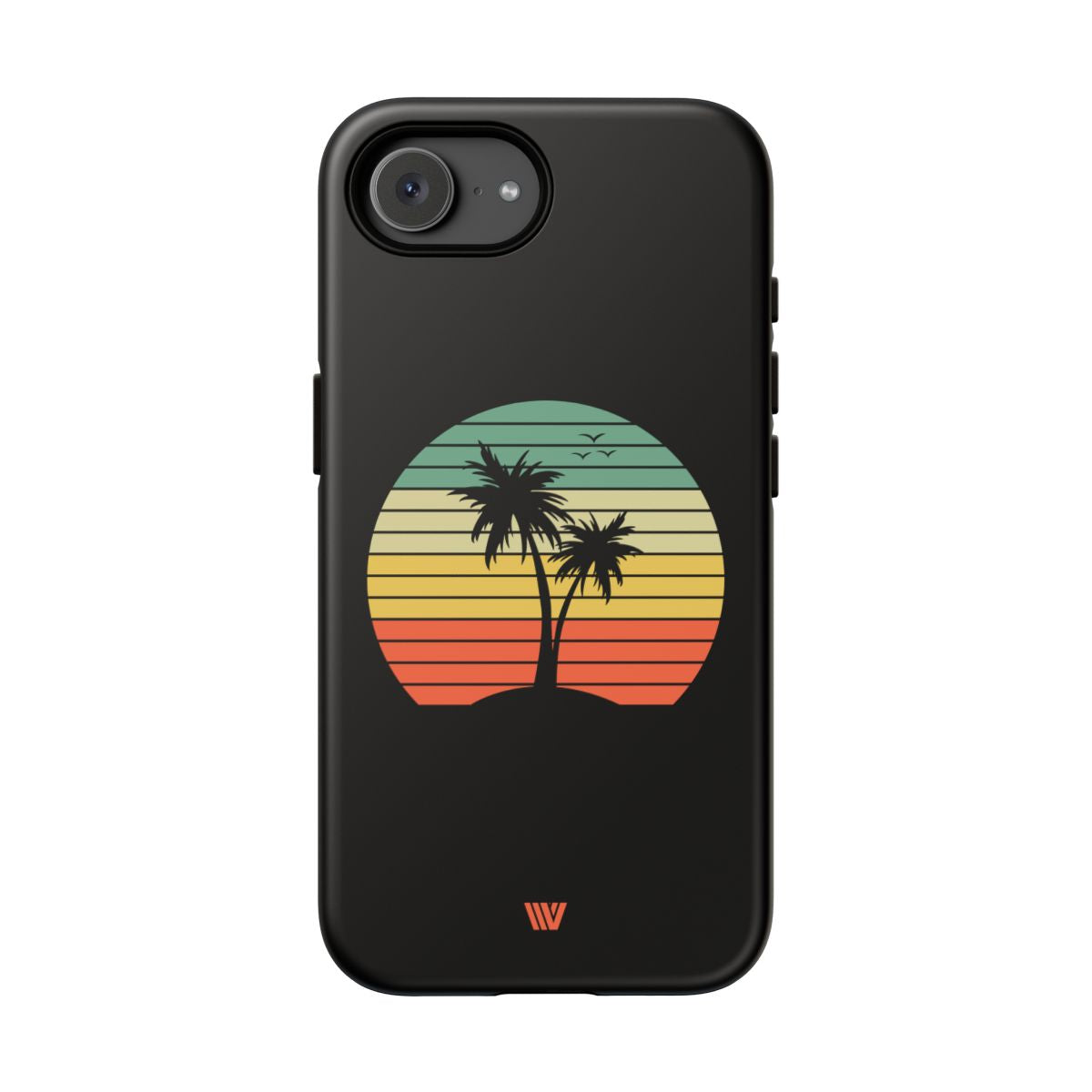 Retro Palms Tough Phone Case – iPhone 17e, Matte