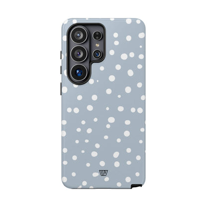 Blue Haze Dots Tough Phone Case – Samsung Galaxy S26 Ultra, Glossy