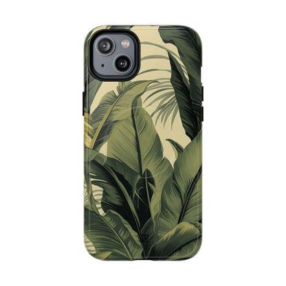 TROPICAL LEAVES | MagSafe Tough iPhone Case