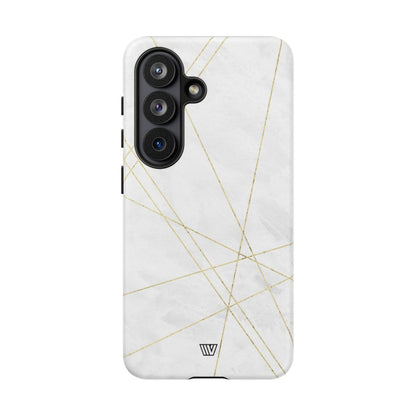 Gold Lines Tough Phone Case – Samsung Galaxy S26, Matte