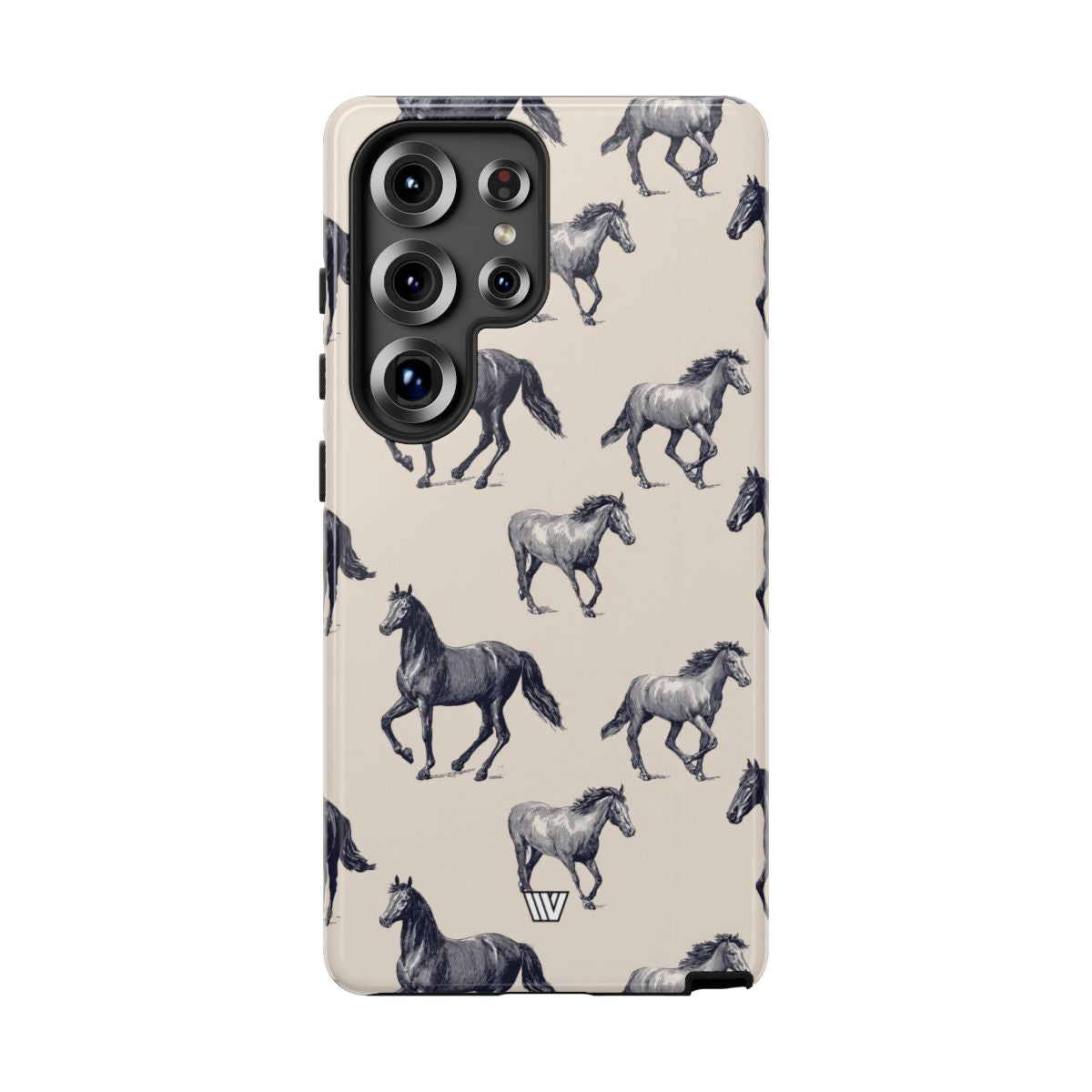 Horse Sketches Tough Phone Case – Samsung Galaxy S25 Ultra, Glossy