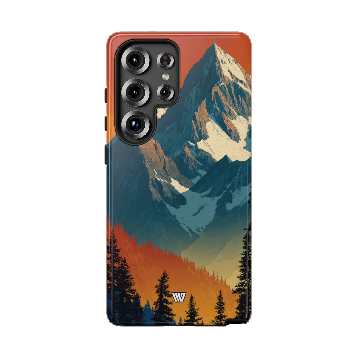 Sunset Summit Tough Phone Case – Samsung Galaxy S25 Ultra, Glossy