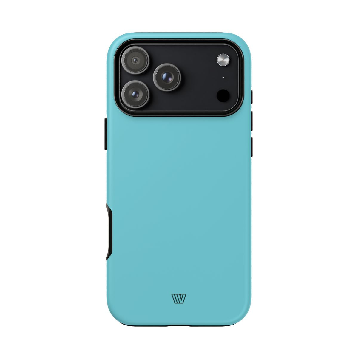 Cyan Tough Phone Case – iPhone 17 Pro Max, Matte