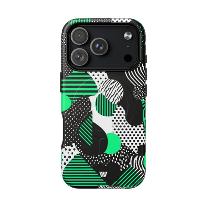 Pattern Clash MagSafe Tough iPhone Case – iPhone 18 Pro, Matte