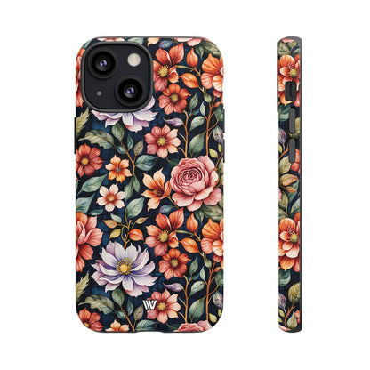 Night Bloom Bouquet Tough Phone Case – iPhone 13 Mini, Matte