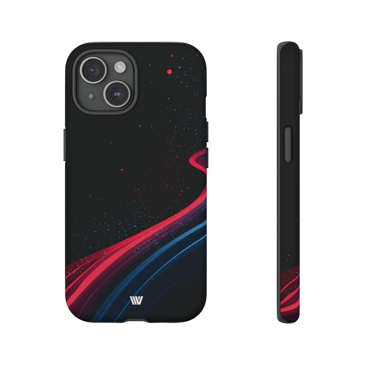 Void Streak Tough Phone Case – iPhone 15, Matte