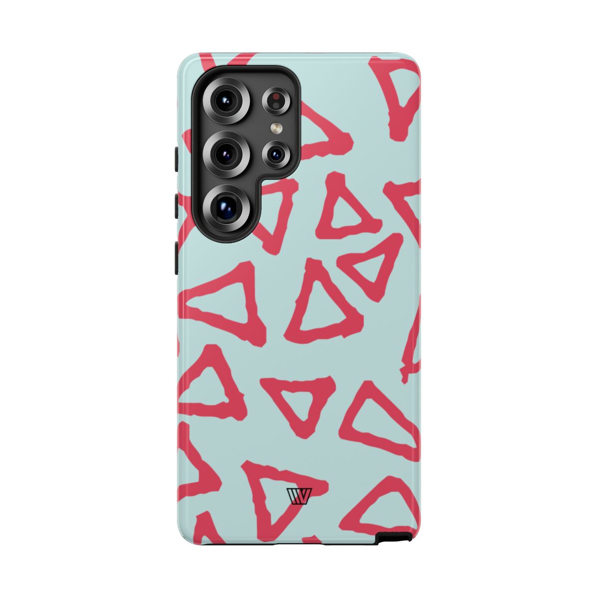 Triangle Doodle Tough Phone Case – Samsung Galaxy S25 Ultra, Glossy