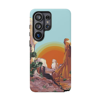Desert Sunrise Trovvve x Earth Formations Tough Phone Case – Samsung Galaxy S26 Ultra, Matte