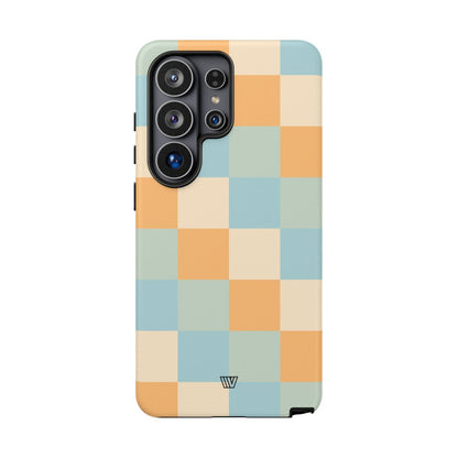 Daisy Checkerboard Tough Phone Case – Samsung Galaxy S26 Ultra, Matte