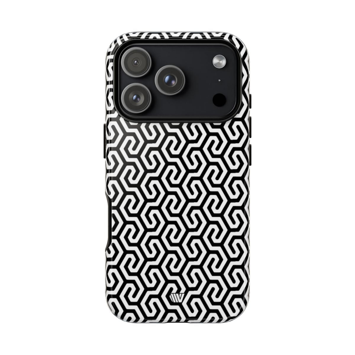 Twisted Grid Tough Phone Case – iPhone 18 Pro, Glossy