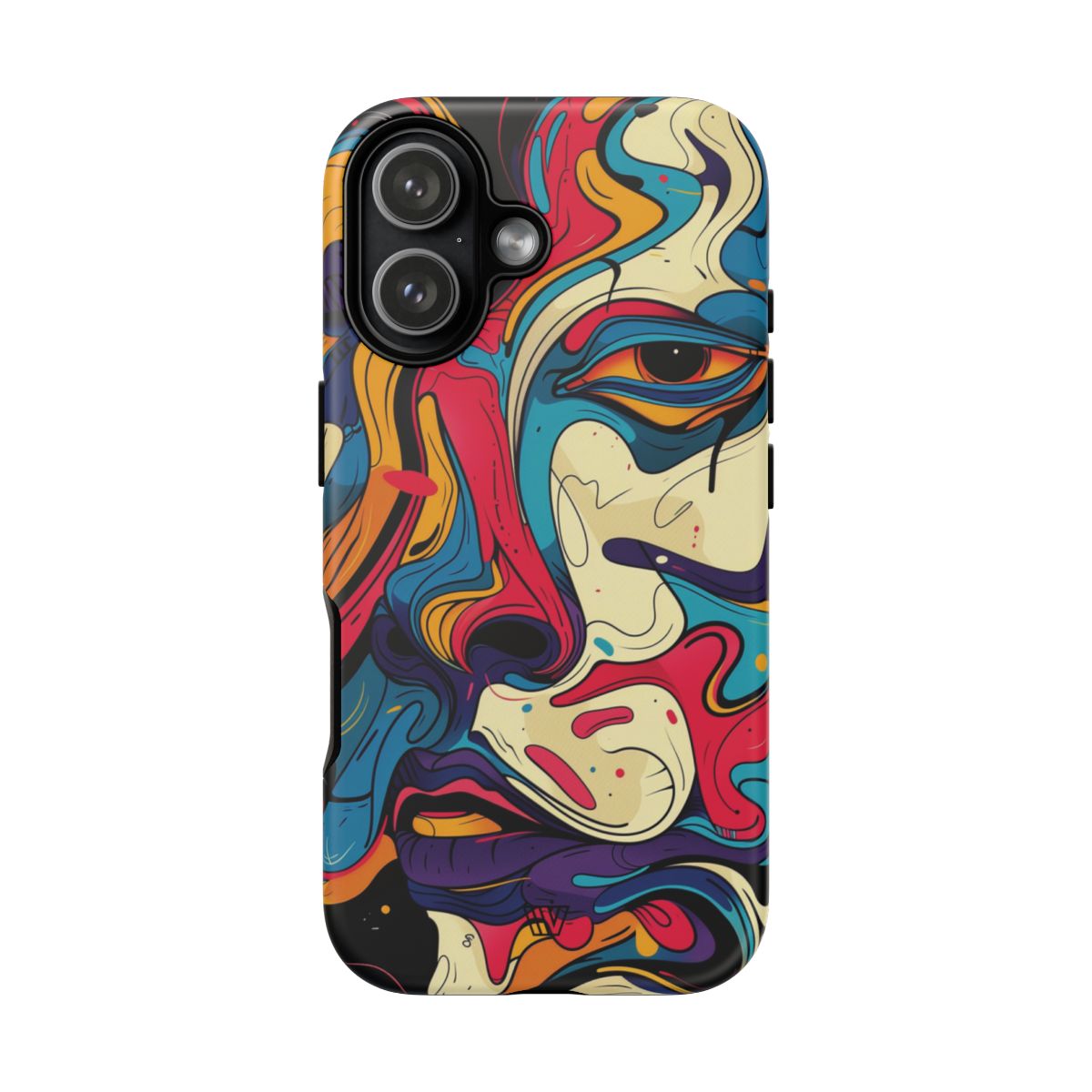 Abstract Gaze Tough Phone Case – iPhone 17, Matte