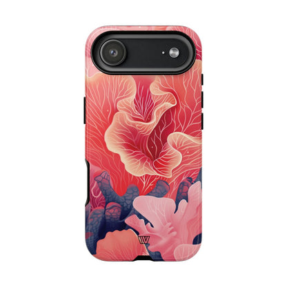 Pink Coral Tough Phone Case – iPhone 17 Air, Glossy