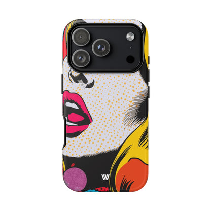 Pop Art Face Tough Phone Case – iPhone 17 Pro, Matte