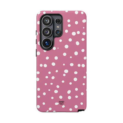 Blush Red Dots Tough Phone Case – Samsung Galaxy S26 Ultra, Matte