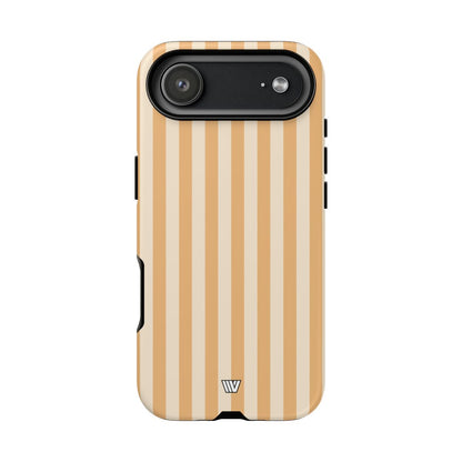 CREAMSICLE STRIPES | Tough Phone Case