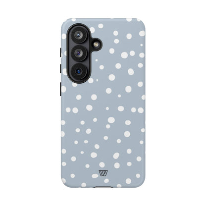 Blue Haze Dots Tough Phone Case – Samsung Galaxy S26, Matte