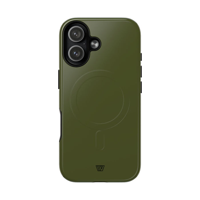 Woodland Green MagSafe Tough iPhone Case – iPhone 17, Glossy