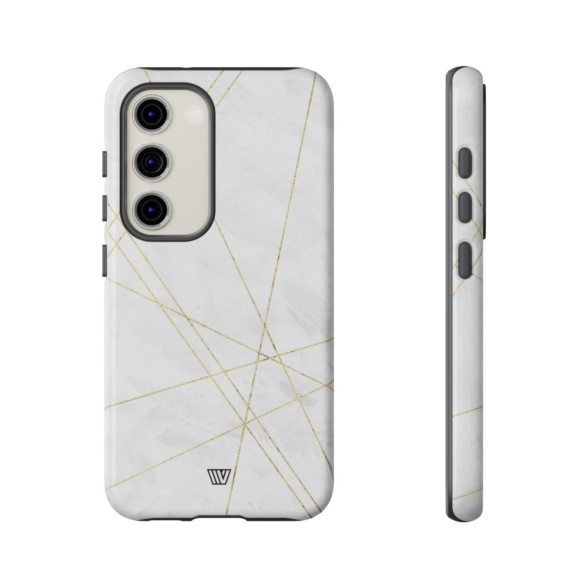Gold Lines Tough Phone Case – Samsung Galaxy S23, Glossy