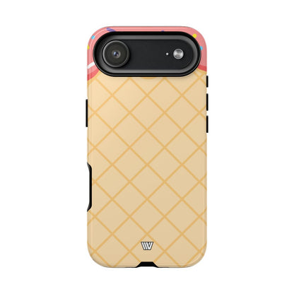 Ice Cream Cone Tough Phone Case – iPhone 17 Air, Glossy