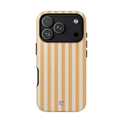 Creamsicle Stripes Tough Phone Case – iPhone 18 Pro, Glossy