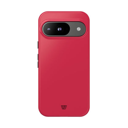 Red Amaranth Tough Phone Case – Google Pixel 9, Glossy