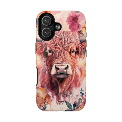 Highland Cow MagSafe Tough iPhone Case – iPhone 17, Glossy