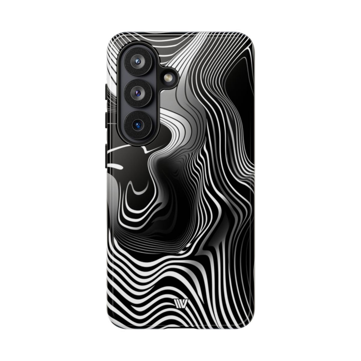 Abstract Zebra Stripes Tough Phone Case – Samsung Galaxy S26, Glossy