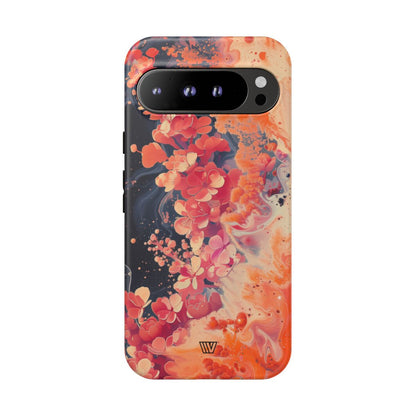 WAVE OF FLOWERS | Tough Phone Case