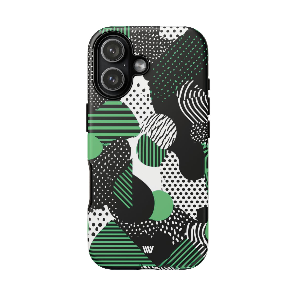 Pattern Clash Tough Phone Case – iPhone 17, Matte
