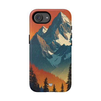 Sunset Summit Tough Phone Case – iPhone 16e, Matte