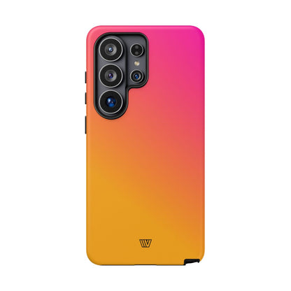 Hot Pink Orange Tough Phone Case – Samsung Galaxy S26 Ultra, Matte