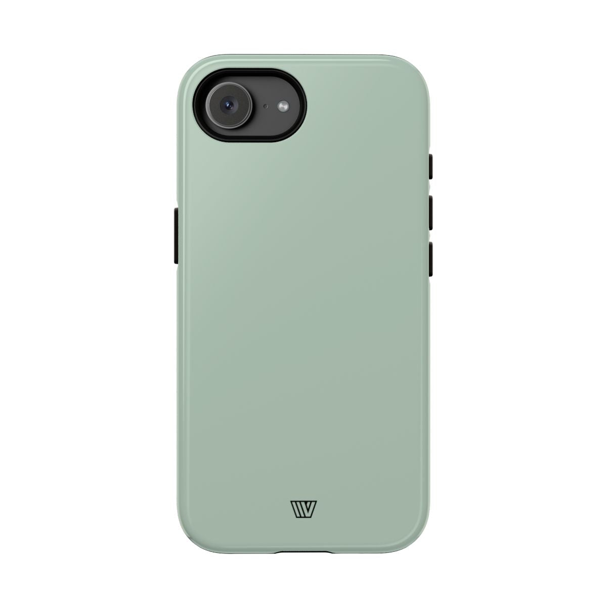 Pastel Green Solid Tough Phone Case – iPhone 17e, Glossy