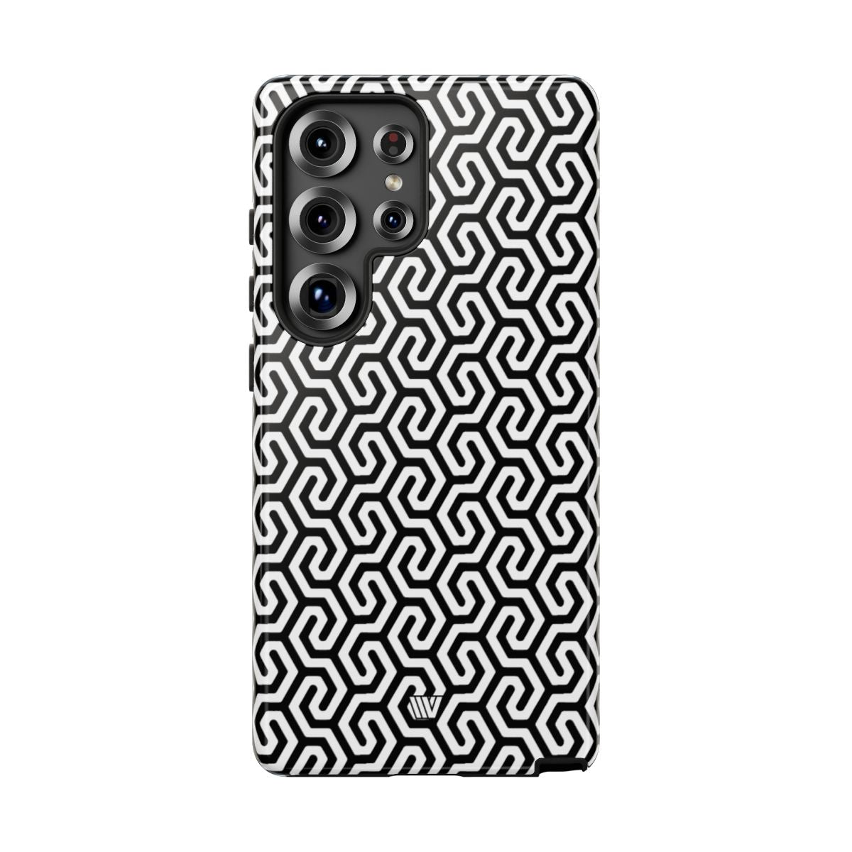 Twisted Grid Tough Phone Case – Samsung Galaxy S25 Ultra, Glossy