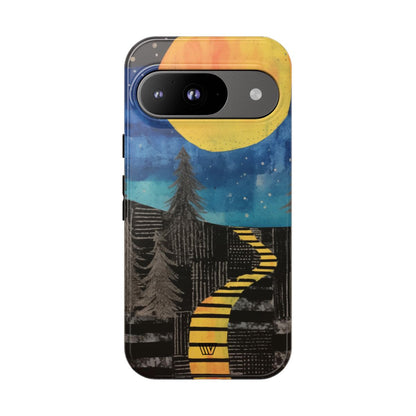 Poetry Book Tough Phone Case – Google Pixel 9, Glossy